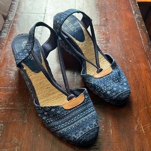 Lauren Ralph Lauren 3 inch wedges sandals ladies